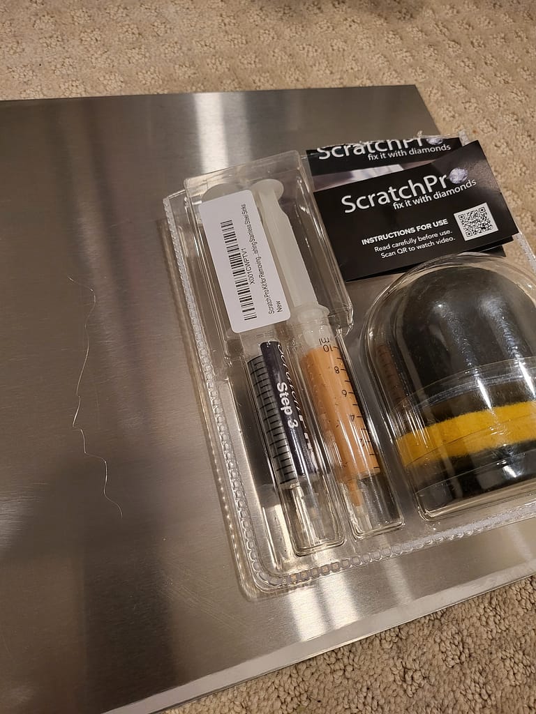 Stainless steel scratch repair What to do when your new appliance gets scratched My